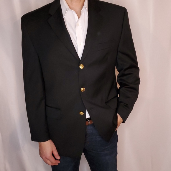 Ralph Lauren Other - VINTAGE Ralph Ralph Lauren Black Wool Blazer